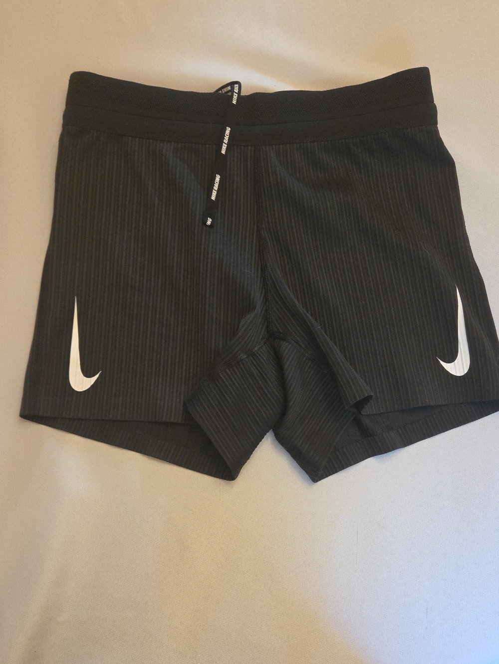 Nike Womens Aeroswift Running Shorts, XS, Black